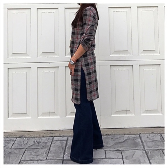 ✨LAST ONE✨ITALY plaid tunic dress - Picture 3 of 4